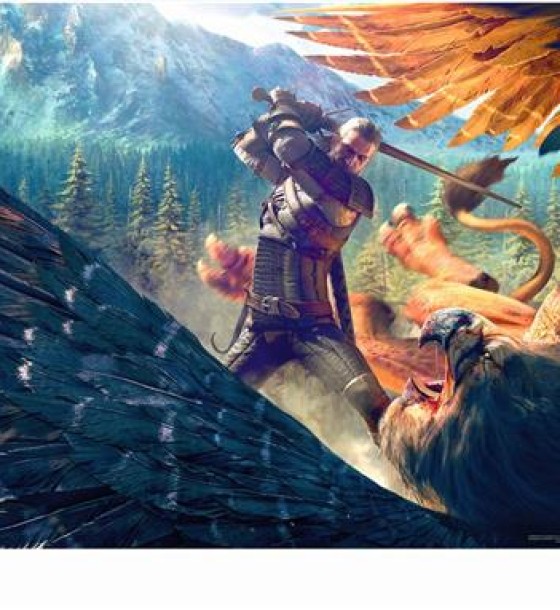 Пазл GoodLoot Witcher: Griffin Fight 1000 елементів (5908305231233)