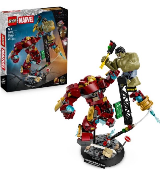 Конструктор LEGO Super Heroes Легендарна битва: Халкбастер vs. Халк (76343)