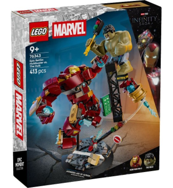 Конструктор LEGO Super Heroes Легендарна битва: Халкбастер vs. Халк (76343)