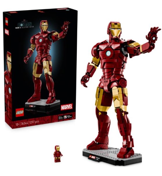 Конструктор LEGO Super Heroes Залізна Людина в броні Mark 3. Колекційний набір (76344)