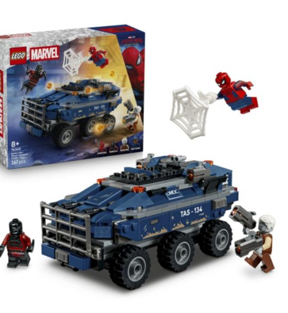 Конструктор LEGO Marvel Spider-Man Prison Transport Chase (76349)
