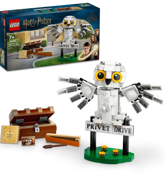 Конструктор LEGO Harry Potter Гедвіґа на Тисовій вулиці, 4 337 деталей (76425)