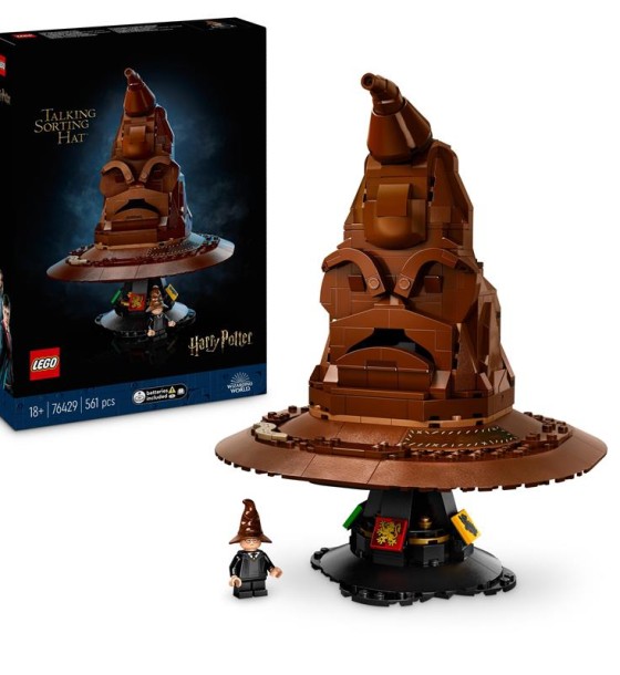 Конструктор LEGO Harry Potter Балакучий сортувальний капелюх 561 деталь (76429)