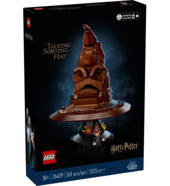 Конструктор LEGO Harry Potter Балакучий сортувальний капелюх 561 деталь (76429)