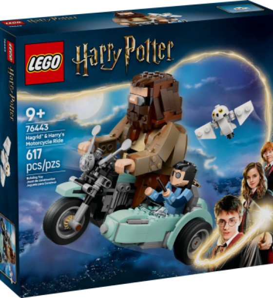 Конструктор LEGO Harry Potter Поїздка Геґріда й Гаррі на мотоциклі (76443)