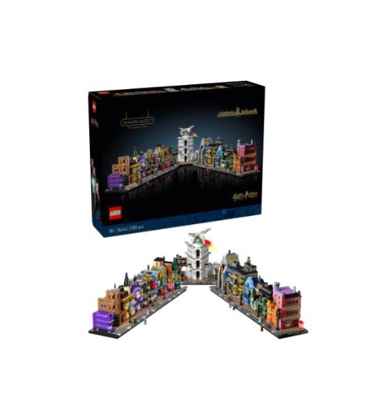 Конструктор LEGO Harry Potter Алея Діаґон. Чаклунські крамниці (76444)