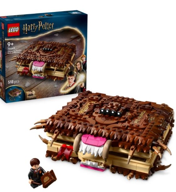 Конструктор LEGO Harry Potter Куслива Жахлива книга жахів (76449)