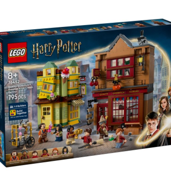 Конструктор LEGO Harry Potter Якісні товари для квідичу та кафе з морозивом (76452)