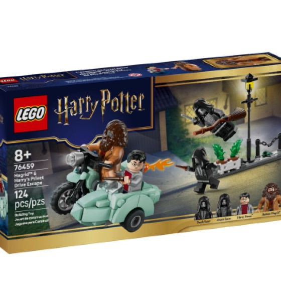 Конструктор LEGO Harry Potter Геґрід і Гаррі: Втеча з Тисової вулиці (76459)