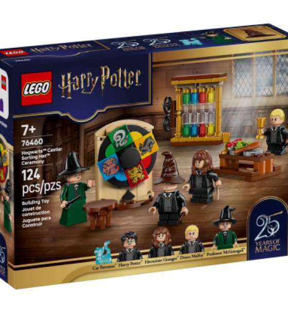 Конструктор LEGO Harry Potter Замок Гоґвортс: Церемонія розподілу по факультетах (76460)