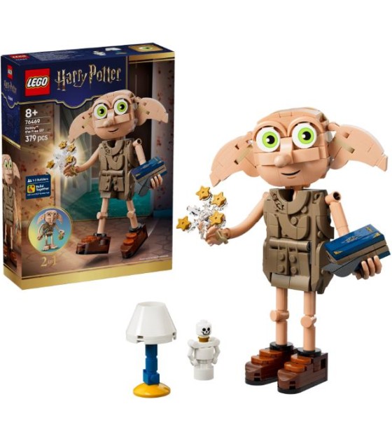 Конструктор LEGO Harry Potter Добі, вільний ельф (76469)