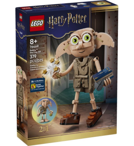 Конструктор LEGO Harry Potter Добі, вільний ельф (76469)