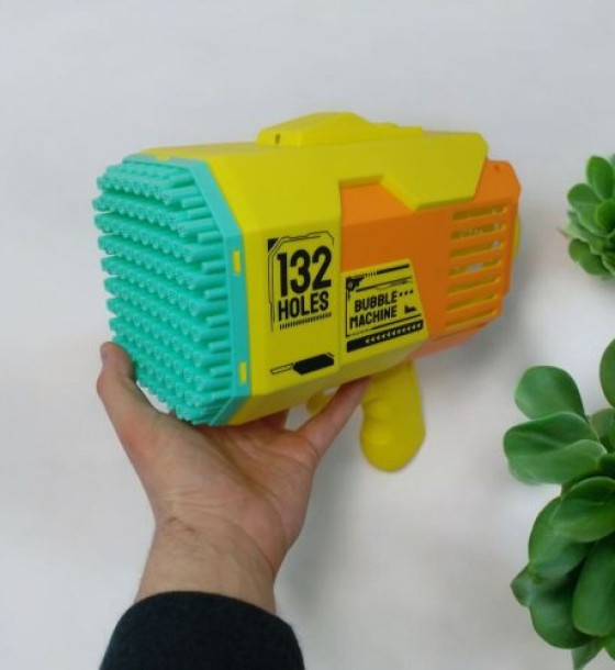 Мильні бульбашки "Bubble Rocket", 132 отвори, акумулятор