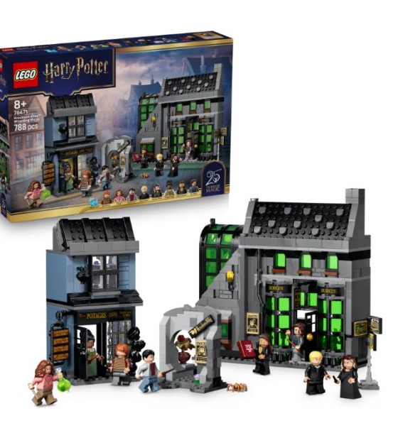 Конструктор LEGO Harry Potter Магазини для чарівників на Алеї Ноктерн (76471)
