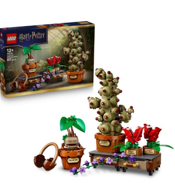 Конструктор LEGO Harry Potter Рослини з курсу гербології в Гоґвортсі (76474)