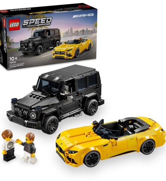 Конструктор LEGO Speed Champions Mercedes-AMG G 63 і Mercedes-AMG SL 63 (76924)