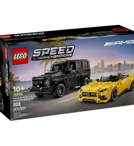 Конструктор LEGO Speed Champions Mercedes-AMG G 63 і Mercedes-AMG SL 63 (76924)
