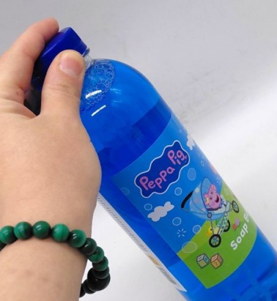 Бульбашки мильні з паличкою «Peppa Pig». Об’єм 1000 мл