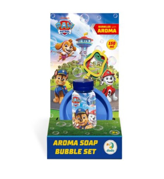 Набір ароматичних мильних бульбашок «Paw Patrol». Об’єм 150 мл