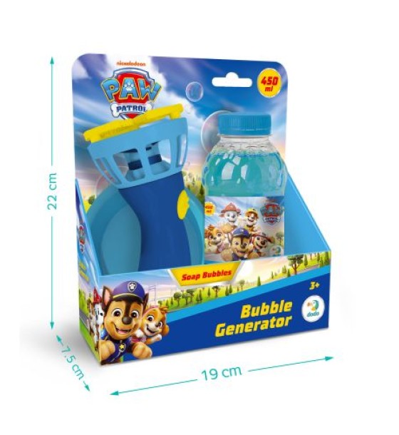 Генератор бульбашок «Paw Patrol». Обʼєм 450 мл