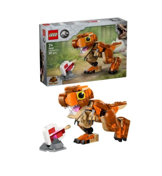 Конструктор LEGO Jurassic World Little Eatie: тиранозавр (76967)