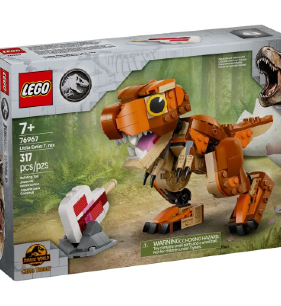 Конструктор LEGO Jurassic World Little Eatie: тиранозавр (76967)