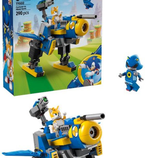 Конструктор LEGO Sonic Cyclone vs. Metal Sonic (77002)