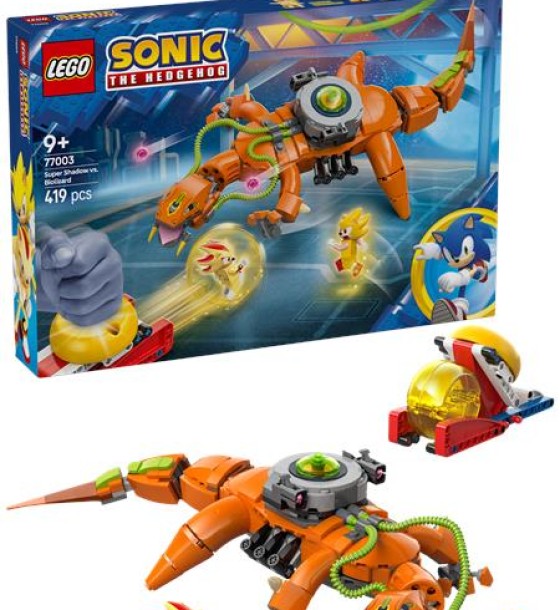 Конструктор LEGO Sonic Super Shadow vs. Biolizard (77003)