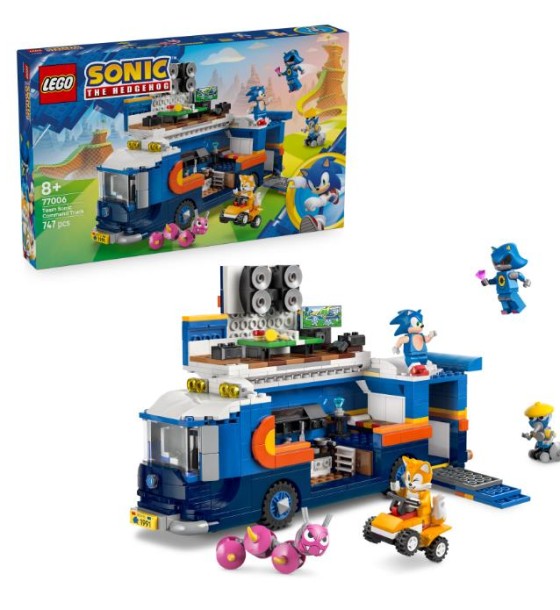 Конструктор LEGO Sonic та командна вантажівка (77006)