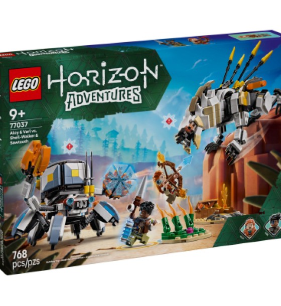 Конструктор LEGO Horizon Aloy і Varl проти Shell-Walker і Sawtooth (77037)