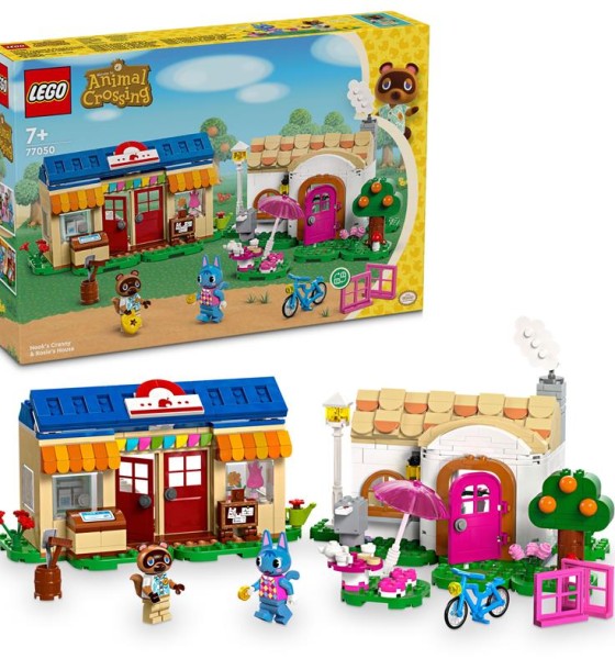 Конструктор LEGO Animal Crossing Ятка Nook's Cranny й будинок Rosie 535 деталей (77050-)