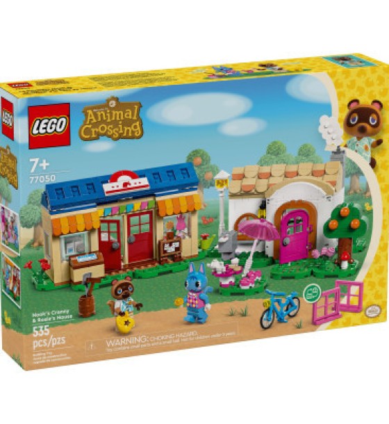Конструктор LEGO Animal Crossing Ятка Nook's Cranny й будинок Rosie 535 деталей (77050-)
