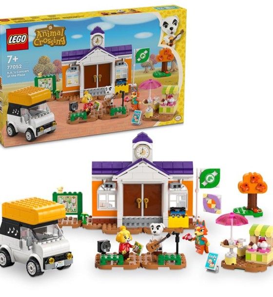 Конструктор LEGO Animal Crossing Концерт К.К. на площі (77052)