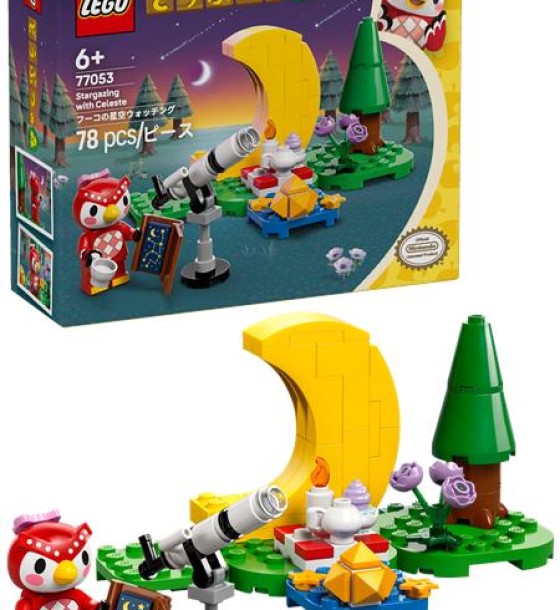 Конструктор LEGO Animal Crossing Спостереження за зірками із Celeste (77053)