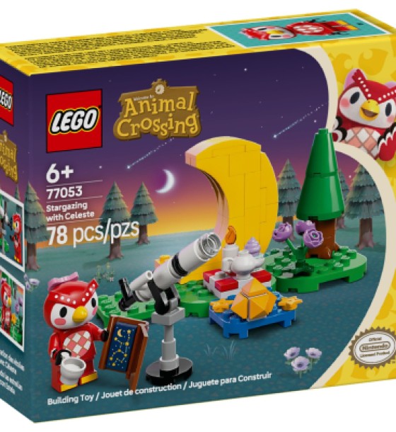 Конструктор LEGO Animal Crossing Спостереження за зірками із Celeste (77053)
