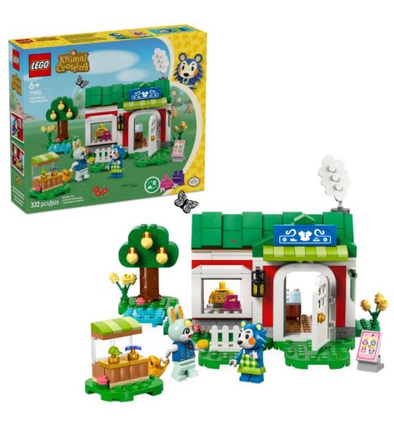 Конструктор LEGO Animal Crossing Крамниця одягу, що належить Able Sisters (77055)