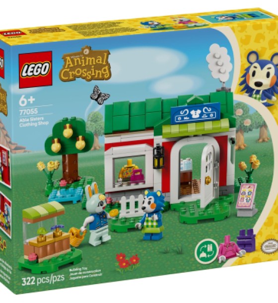 Конструктор LEGO Animal Crossing Крамниця одягу, що належить Able Sisters (77055)