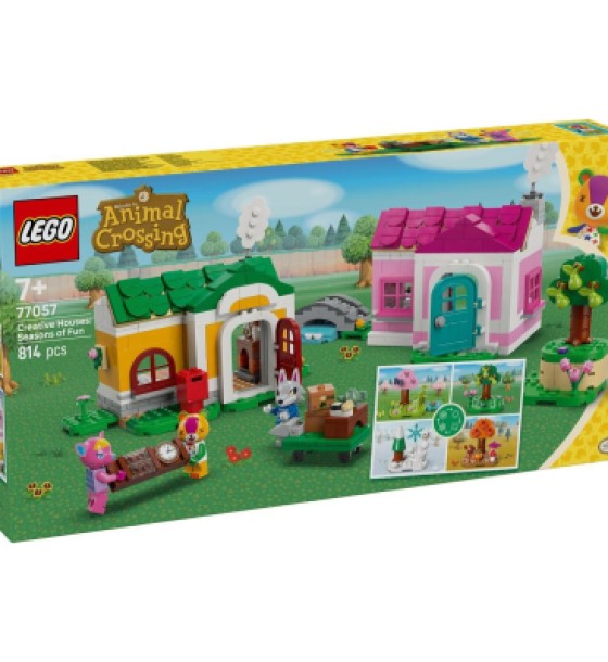 Конструктор LEGO Animal Crossing Творчі будинки: сезони розваг (77057)