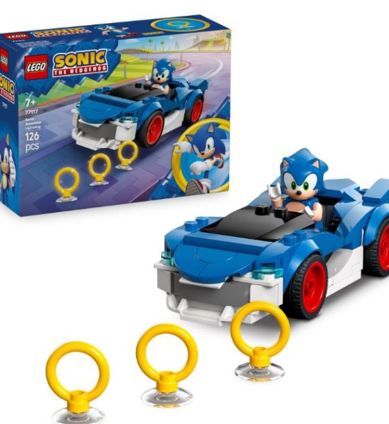 Конструктор LEGO Sonic Сонік: спідстер «Блискавка» (77117)