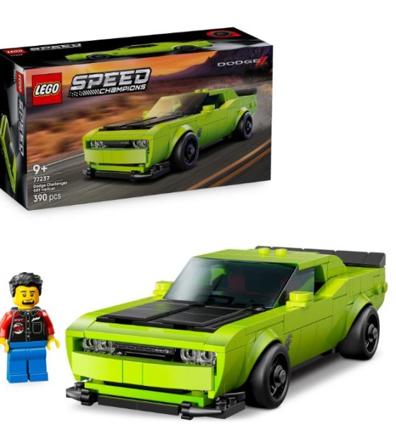 Конструктор LEGO Speed Champions Спортивний автомобіль Dodge Challenger SRT Hellcat (77237)