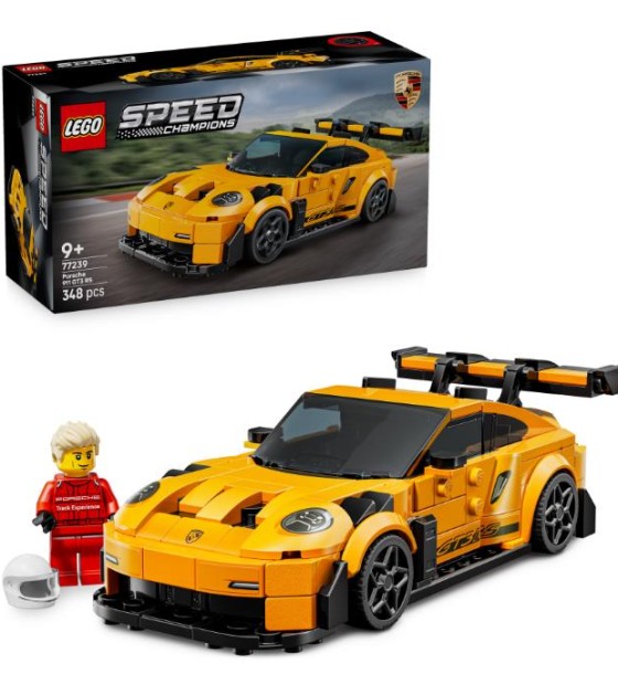 Конструктор LEGO Speed Champions Суперкар Porsche 911 GT3 RS (77239)