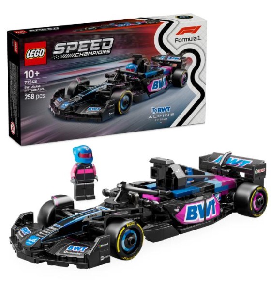 Конструктор LEGO Speed Champions Автомобіль для перегонів BWT Alpine F1® Team A524 (77248)
