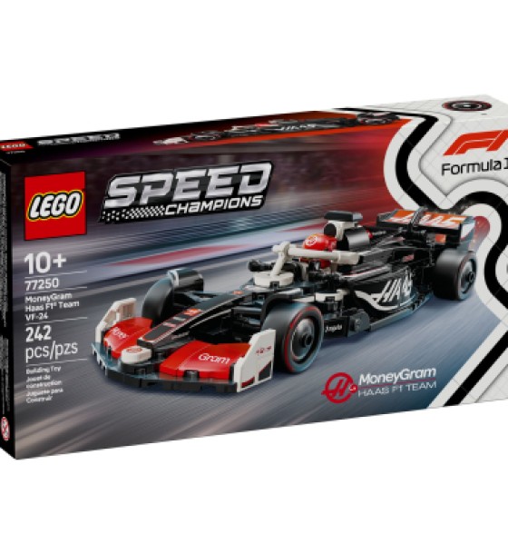 Конструктор LEGO Speed Champions Автомобіль для перегонів MoneyGram Haas F1 Team VF-24 (77250)