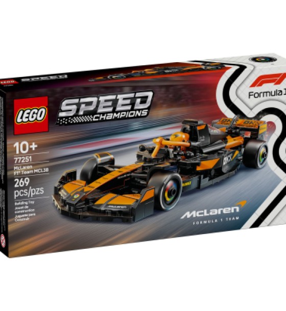 Конструктор LEGO Speed Champions Автомобіль для перегонів McLaren F1 Team MCL38 (77251)