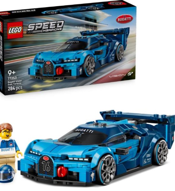 Конструктор LEGO Speed Champions Спортивний автомобіль Bugatti Vision GT Hyper (77253)