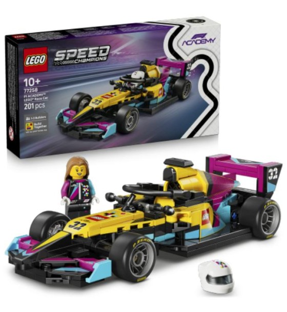 Конструктор LEGO Speed Champions Гоночний автомобіль F1 ACADEMY LEGO (77258)