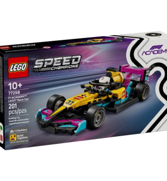 Конструктор LEGO Speed Champions Гоночний автомобіль F1 ACADEMY LEGO (77258)