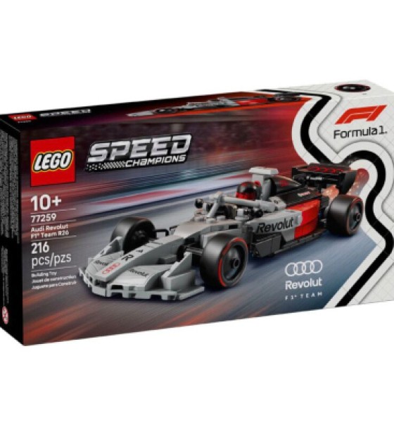 Конструктор LEGO Speed Champions Гоночний автомобіль Audi Revolut F1 Team R26 (77259)