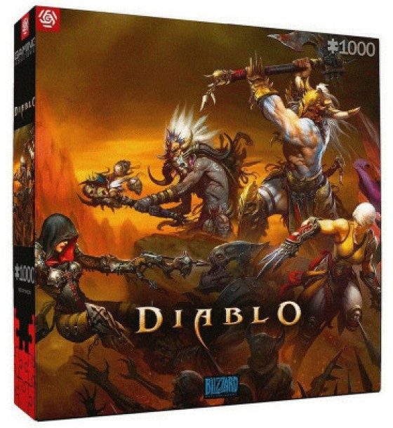 Пазл GoodLoot Diablo Heroes Battle 1000 елементів (5908305235415)