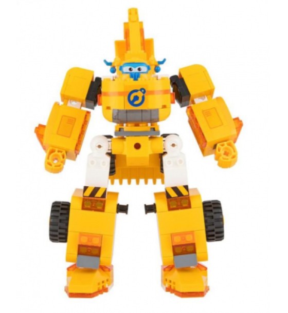 Конструктор Super Wings Blocks 2-in-1 Buildable Transforming Vehicle Donnie, Донні (EU385007)